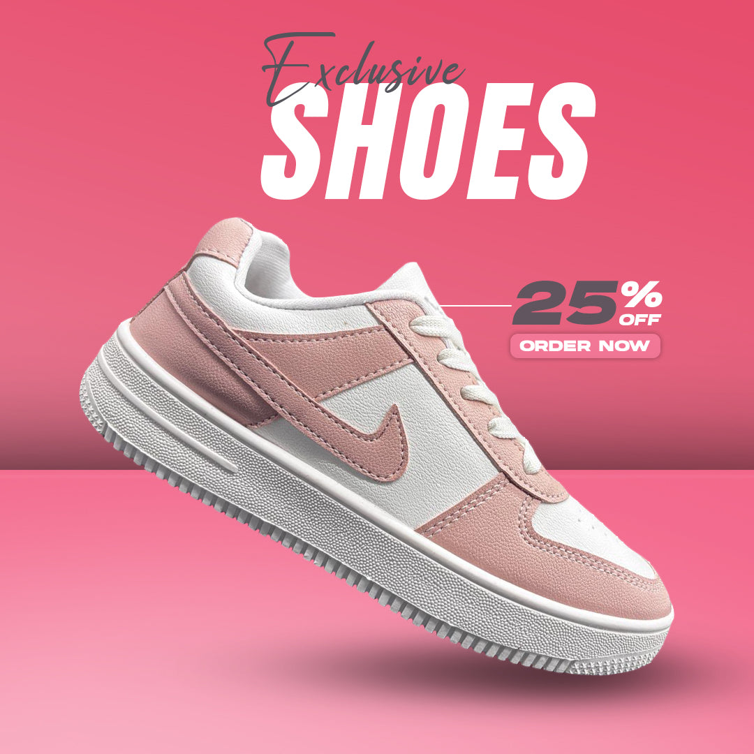 Air Force 1 Pink Sneaker for Women