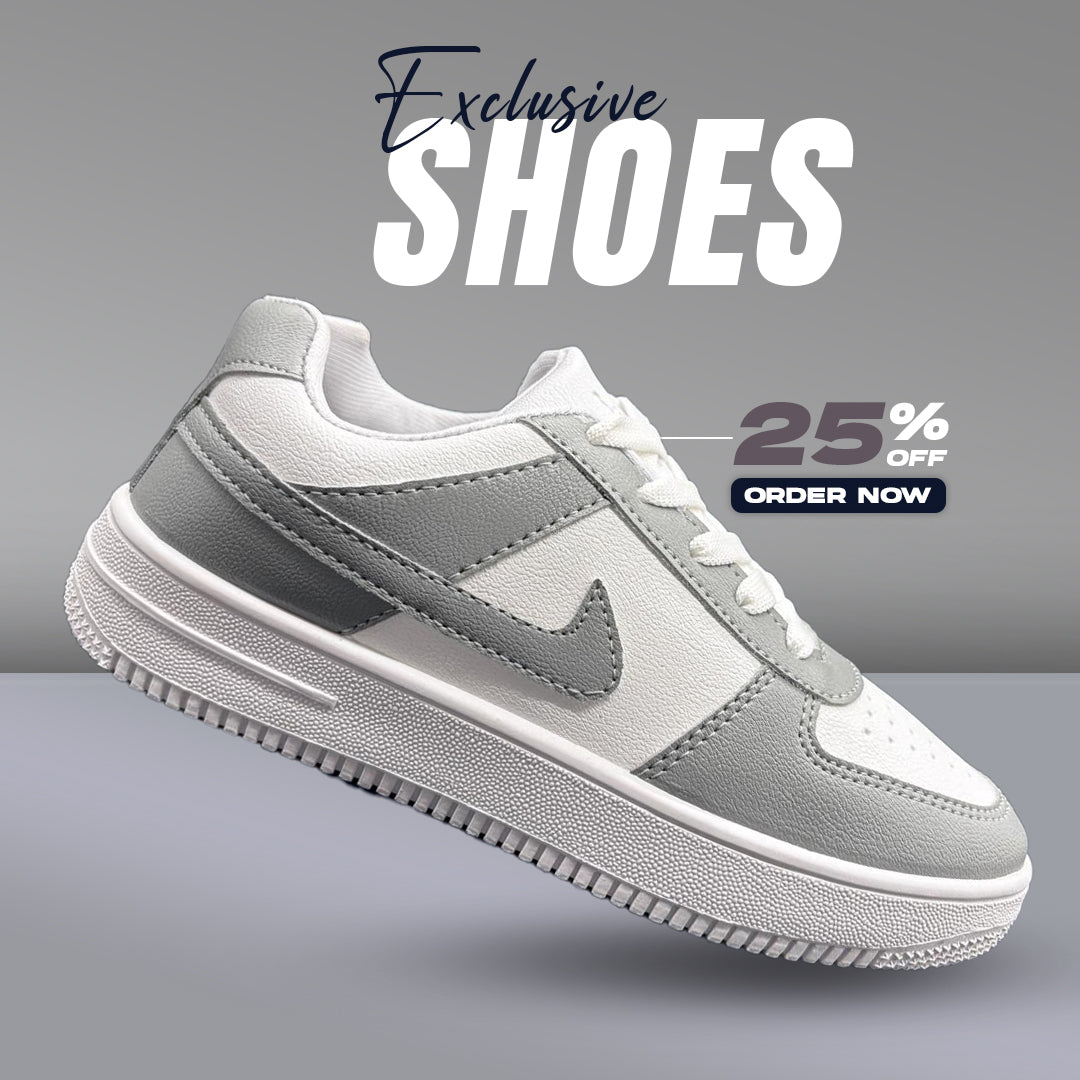 Air Force 1 Grey Sneaker for Women