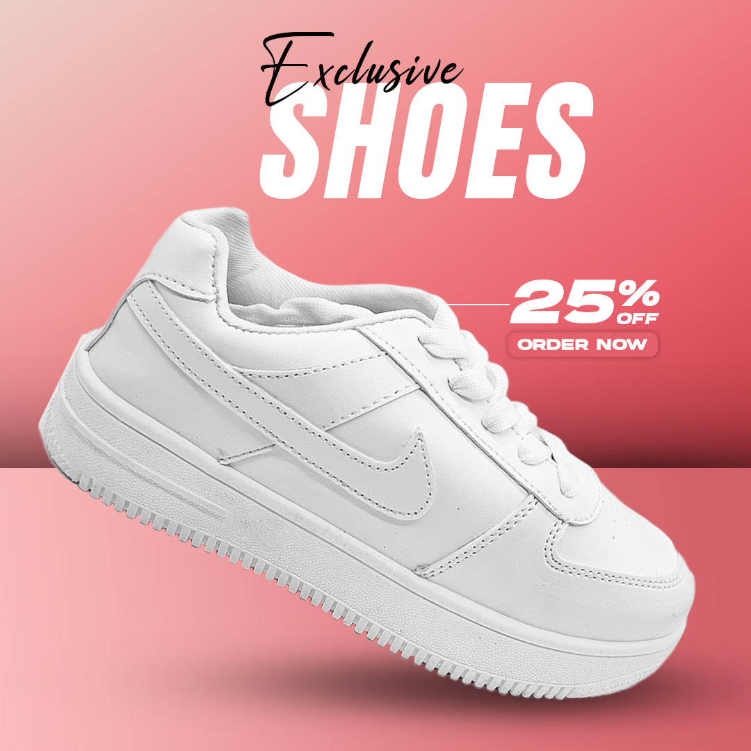 Air Force 1 White Sneaker for Women